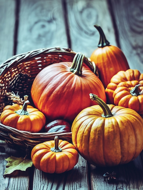 Autumn Pumpkin Display