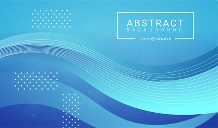 Blue Wave Texture Background