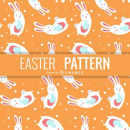 Bunny Easter Cartoon Pattern