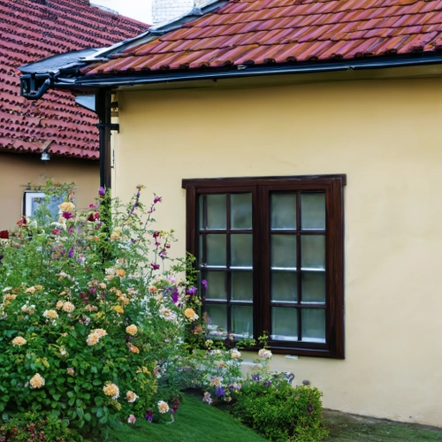 Charming Flower-filled Cottage