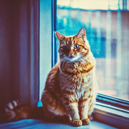 Charming Ginger Cat