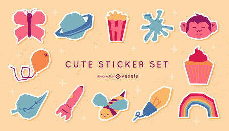 Colorful Sticker Delight