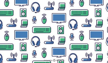 Digital Tech Pattern Design