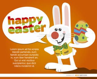 Easter Bunny Egg Message Fun