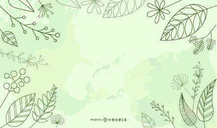 Eco Friendly Earth Day Scene