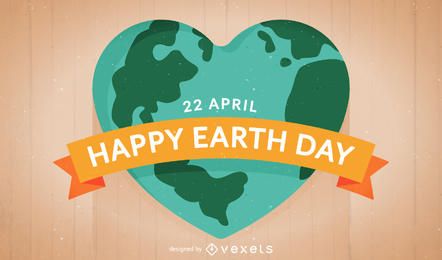 Eco Heart Earth Day Art