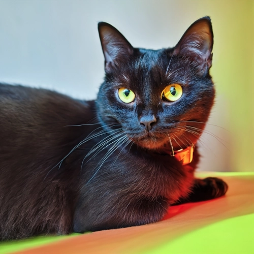 Elegant Black Cat