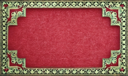 Elegant Floral Frame