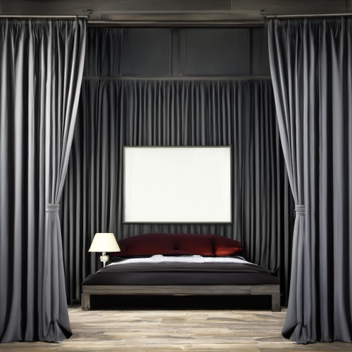 Elegant Gray Bedroom Design