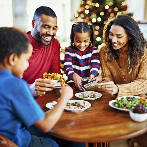 Festive Family Gathering