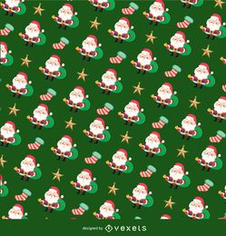 Festive Santa Claus Pattern