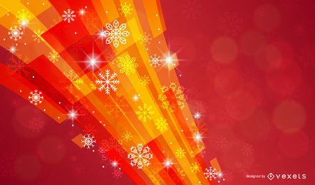 Festive snowflake shapes background