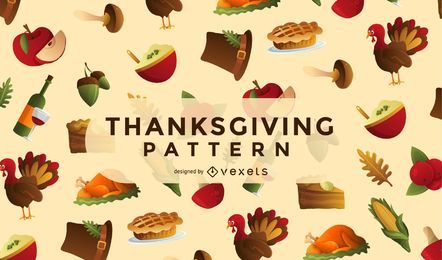 Harvest holiday pattern