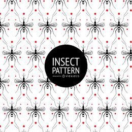Insect dot pattern illusion