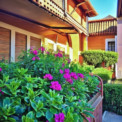 Lush Flower Garden