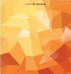 Orange polygonal background
