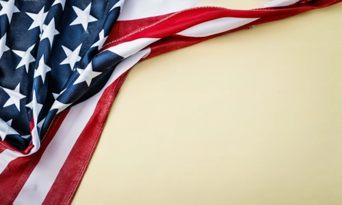 Patriotic Flag Mockup