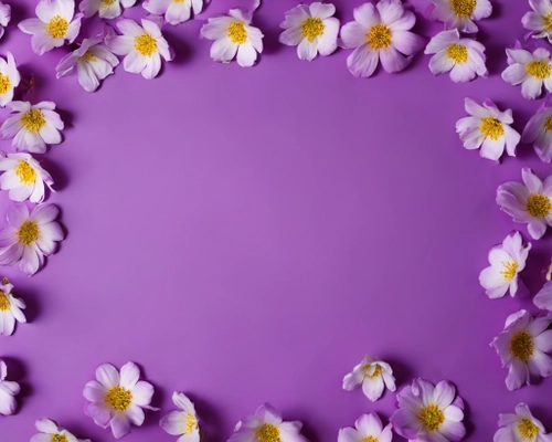 Purple Floral Elegance