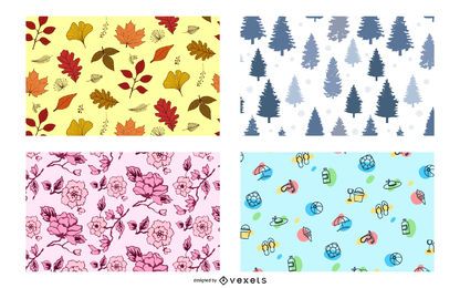 Seasonal Background Collection Set