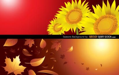 Seasonal Vibes Background