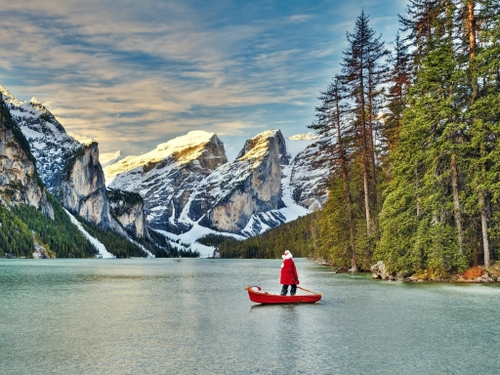 Serene Mountain Lake