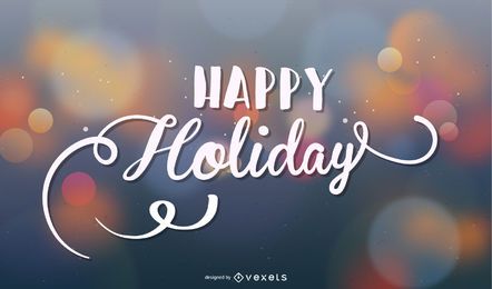 Snowy Festive Card Background