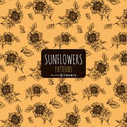 Sunflower Springtime Pattern