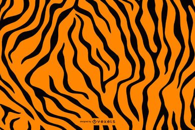 Tiger fur stripes seamless background