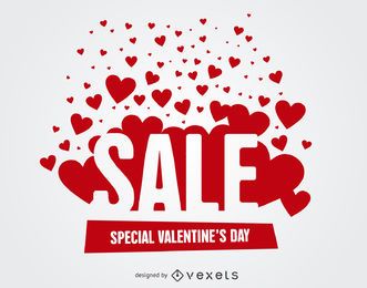 Valentine Heart Sale Tags