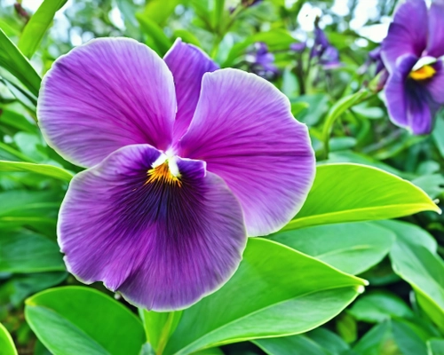 Vibrant Purple Flower