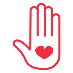 Adopting Love Hand Heart