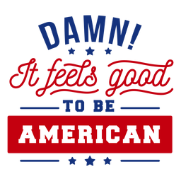 American Spirit Text PNG Design