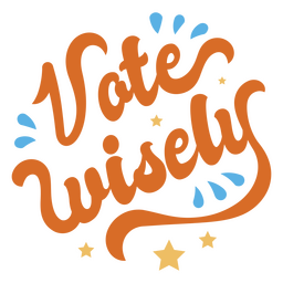 Choose carefully lettering PNG Art