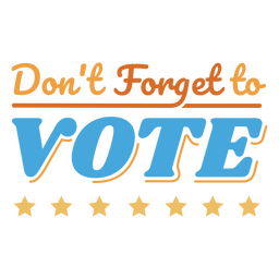 Election Quote Badge Design