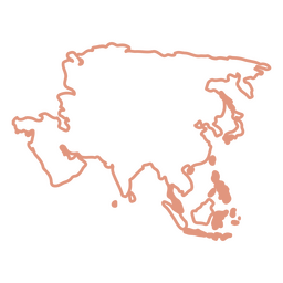 Eurasia World Map PNG