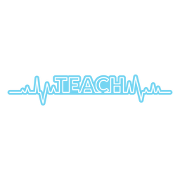 Heart Rate Teach Badge PNG Art Job