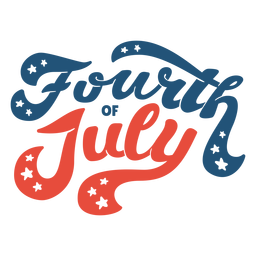 Independence Day Text PNG