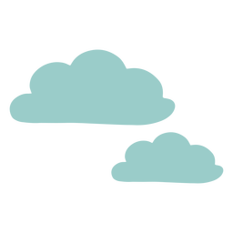 Tiny Sky Clouds PNG Art