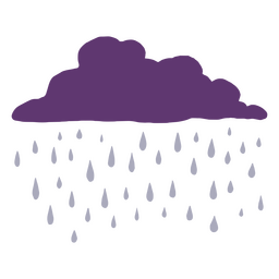 Violet Rain Cloud Image Sky