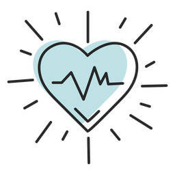 Vital Heart Care PNG Design